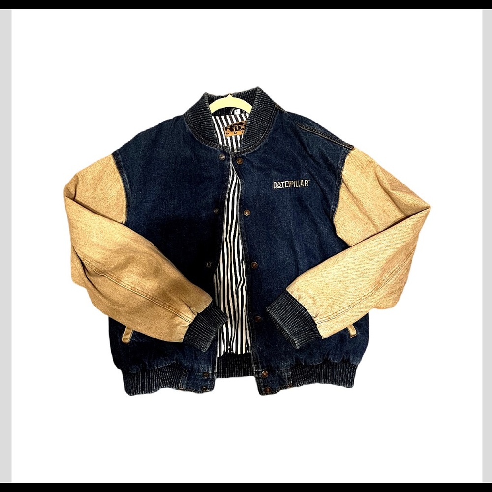 Vintage denim/letterman’s jacket